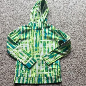Under Armour Lime and White Hoodie